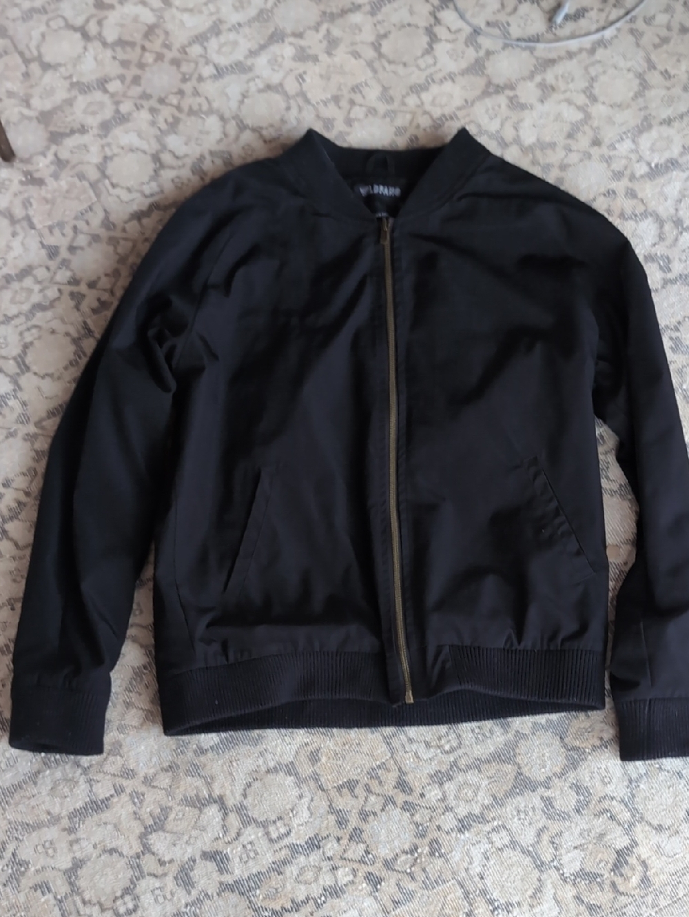 Wildfang Black Bomber Jacket